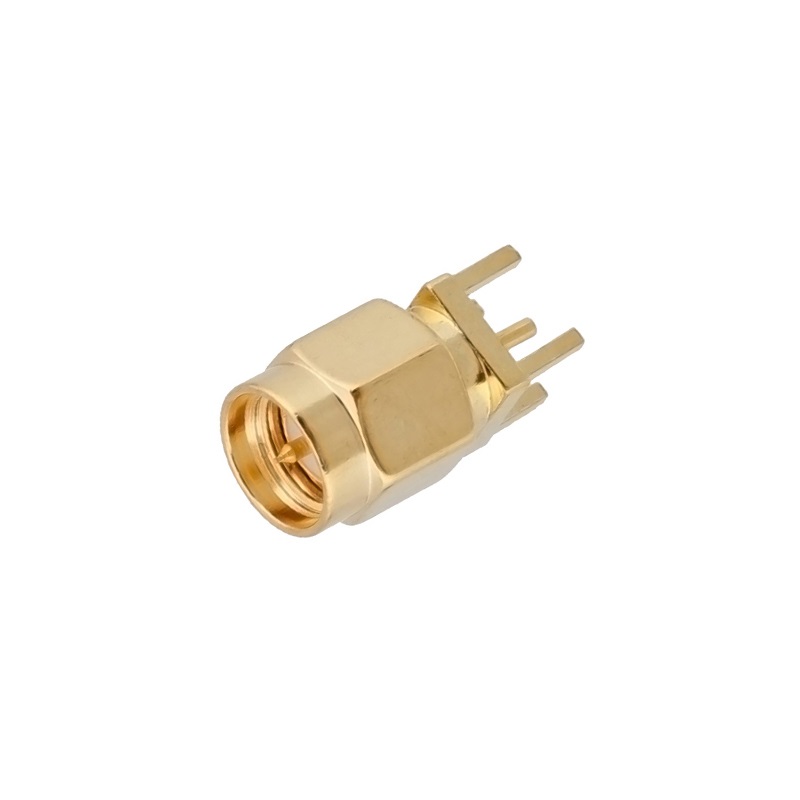 SMA (male) PCB clamp socket, frequency: DC0-6GHz