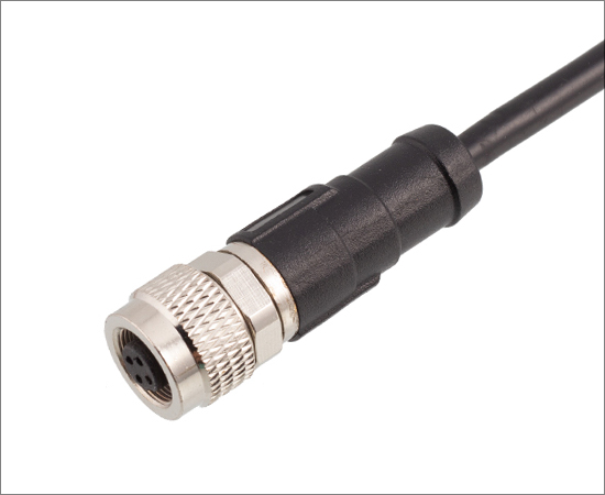 M9 Straight Female Overmolded Plug 