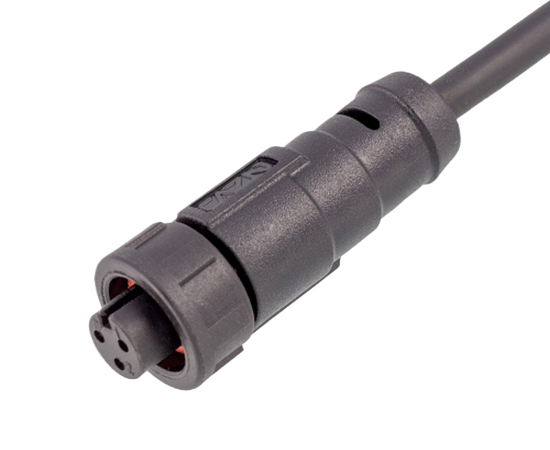 E7 Straight Female Overmolded Plug(Threaded)