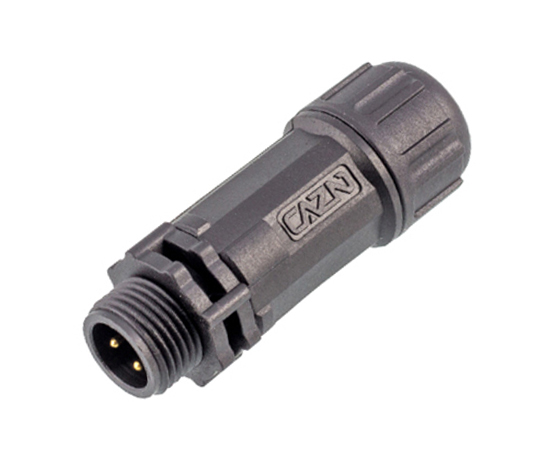 E7 Straight Male Field Installable Plug(Threaded)