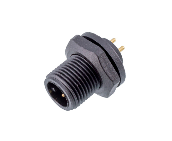 E7 Male Back Mount PCB Receptacle(Threaded)