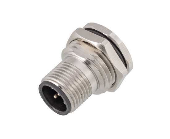 M12 Male Back Mount Socket Solder Screw M16*1.5/PG9 Lisa核对44