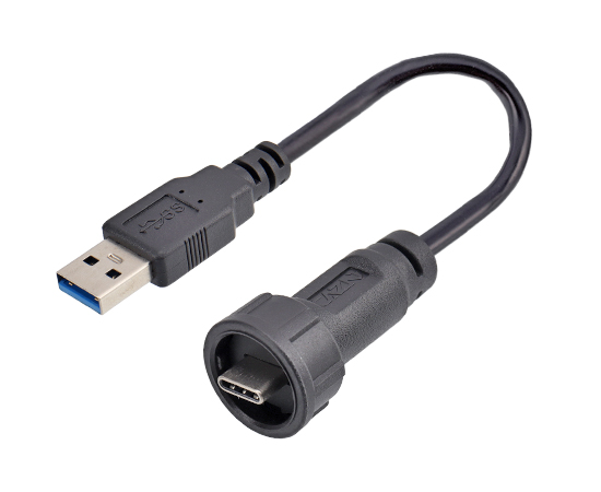 TYPE-C Male to USB Male Overmolded Cable(Bayonet)