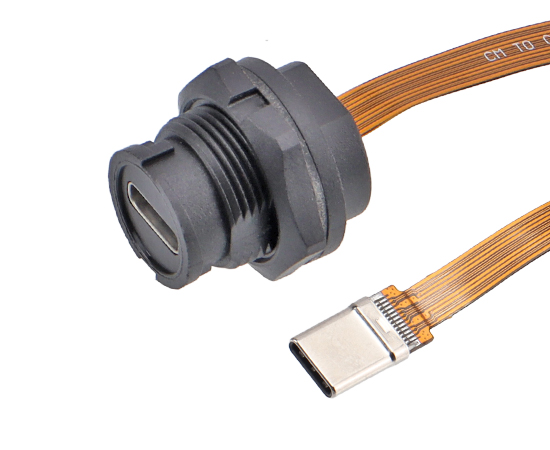 TYPE-C Female/Male FPC Flat Cable 3.1 Speed(Bayonet)