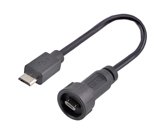 MICRO USB Male to Male Overmolded Cable(Bayonet)