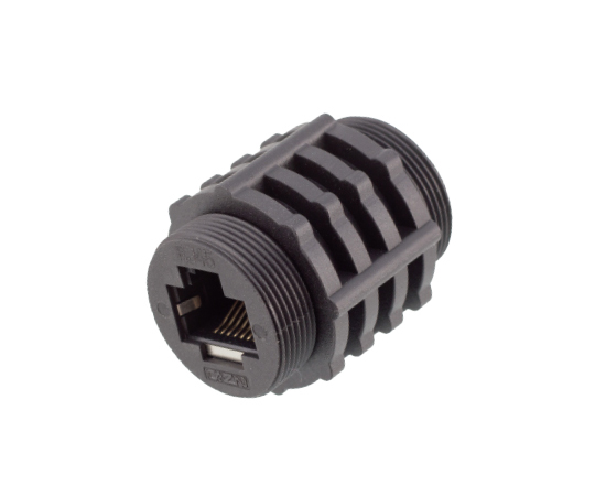 RJ45 Female to Female Relay Receptacle(Threaded)