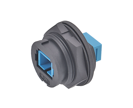 E16 FDDI Single-mode Single-core Back Mount Receptacle(Bayonet)