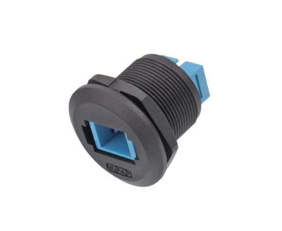 EP-FDDI Single-mode Single-core Front Mount Receptacle(Threaded)