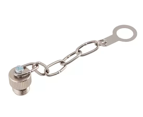 M8 All-Metal Dust Cover (Outer screw+metal chain)