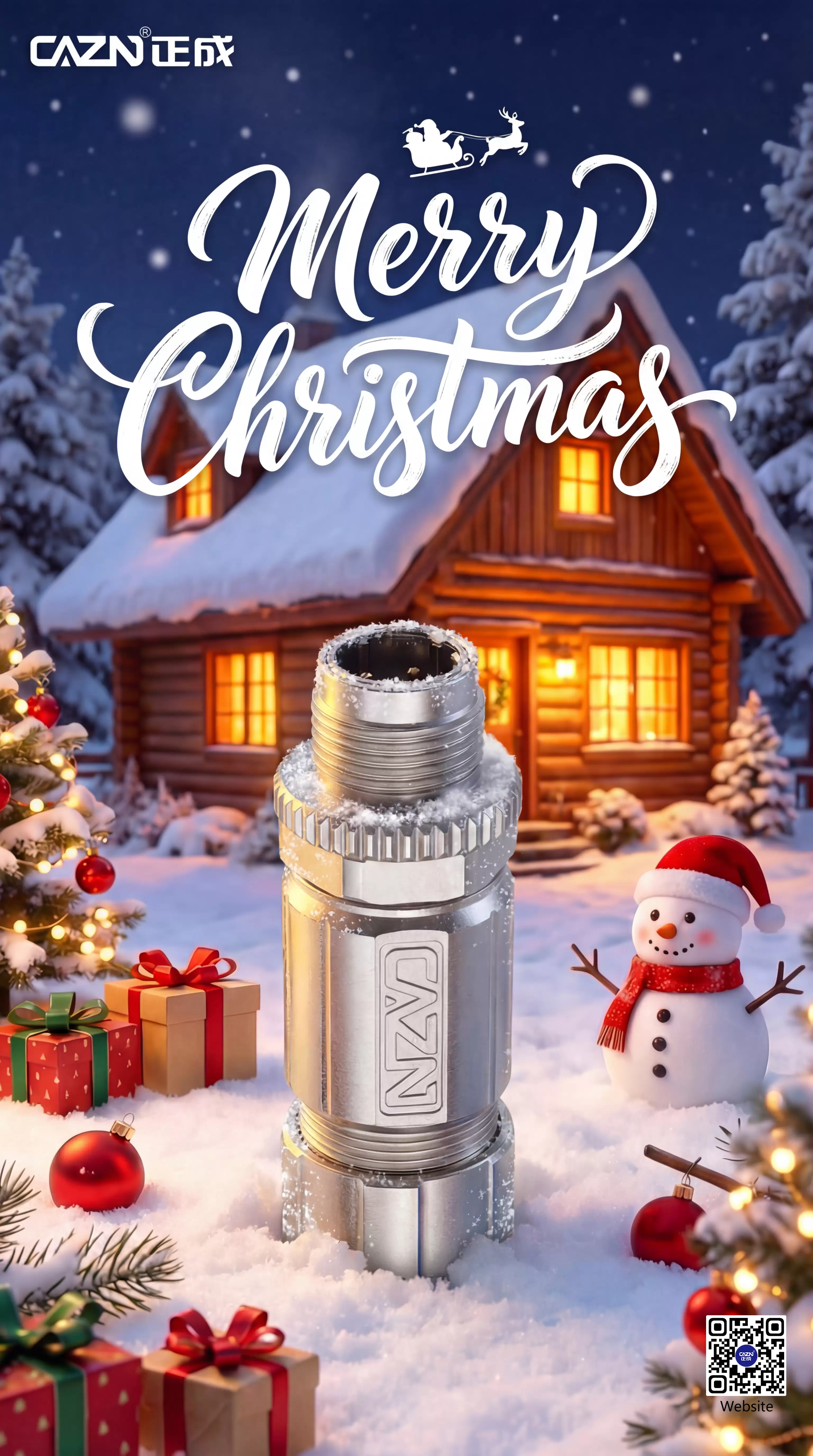 Celebrate the Holidays with CAZN Electronic: Merry Christmas from Our Team!
